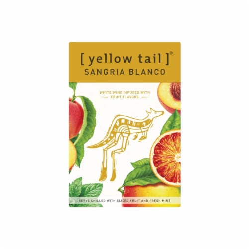 Yellow Tail Sangria Blanco Blend-Other Australia Blend-Fruits Perspective: left