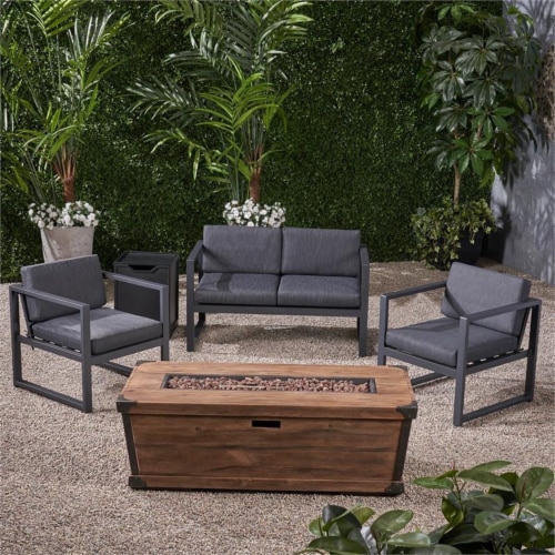 3 piece shop fire chat set