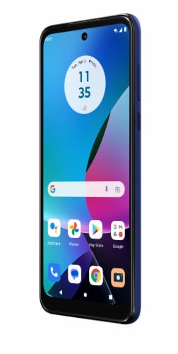 Motorola Prepaid Moto G Play Phone Perspective: left