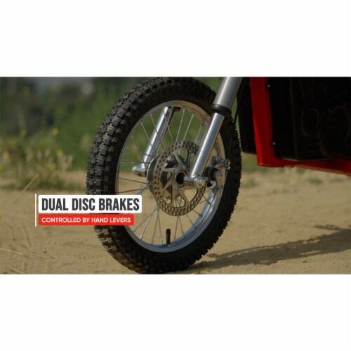 Razor MX500 Dirt Rocket 36V Electric Toy Motocross Dirt Bike Red 2 Pack 2 Piece Gerbes Super Markets