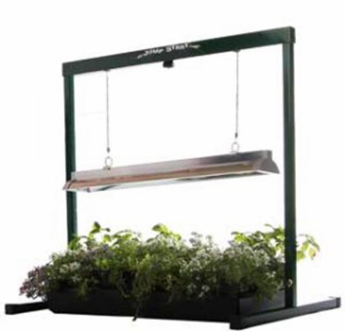 Hydrofarm FLT24 JS10065 Hydroponic Grow Light Fixture and Jump