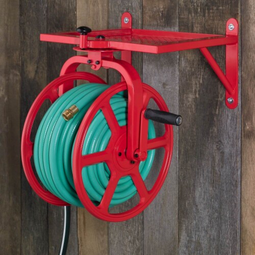 Liberty Garden Revolution Industrial Grade Rotating Garden Hose Reel (2  Pack), 1 Piece - Fred Meyer