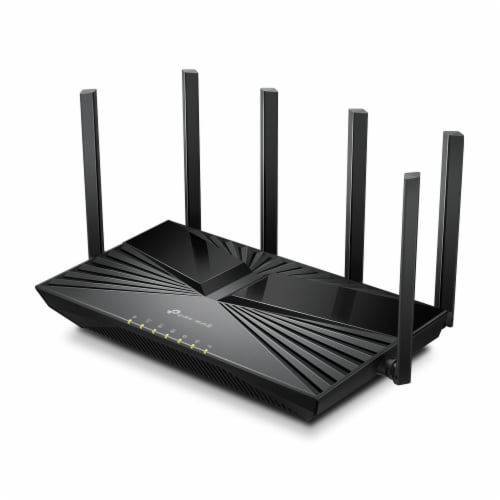 TP-Link Archer AXE5400 Tri-Band 6-Stream Wi-Fi 6E Router Perspective: left