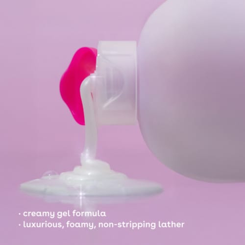 EOS Vanilla Cashmere Shea Better Cashmere Body Wash Perspective: left