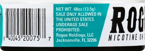 Rogue® Wintergreen Pouches 6mg Perspective: left
