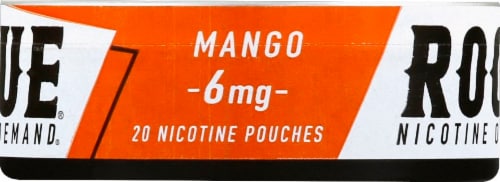 Rogue® Mango Nicotine Patches Perspective: left