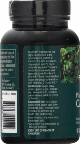 PlantFusion Vegan Plant-Based Calcium 1000mg Perspective: left
