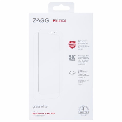 ZAGG ProMax Glass Elite Invisible Shield Perspective: left