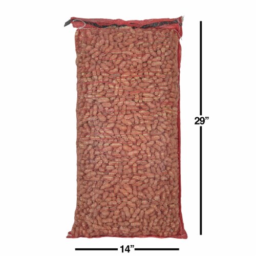 Raw Peanut With Shell For Birds, Squirrels, Wild Animal Food, 25 Pound Bag Perspective: left