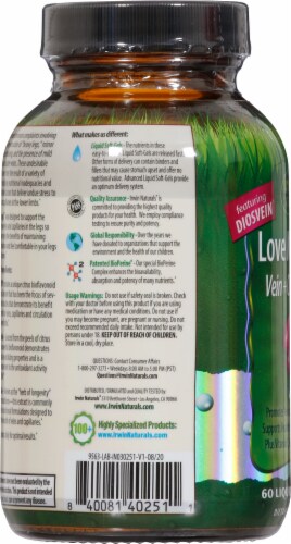 Irwin Naturals® Love My Legs™ Vein & Circulation Dietary Supplement Soft-Gels Perspective: left
