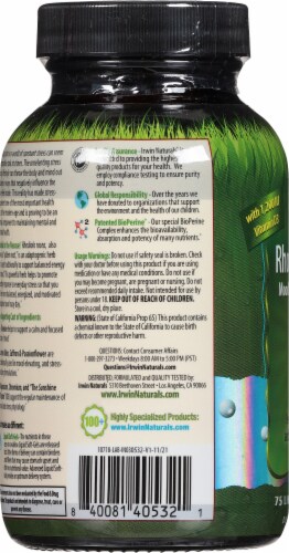 Irwin Naturals® Rhodiola-Plus™ Liquid Soft-Gels Perspective: left