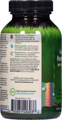 Irwin Naturals® Gut-to-Brain Hunger Control™ Dietary Supplement Perspective: left