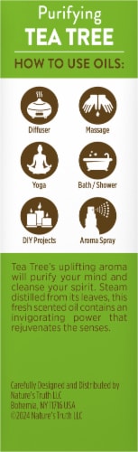 Nature's Truth® Tea Tree Essential Oil Perspective: left