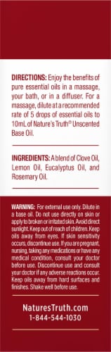 Nature's Truth® 4 Thrive Aromatherapy Pure Essential Oil Perspective: left