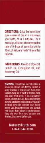 Nature's Truth® 4 Thrive Aromatherapy Pure Essential Oil Perspective: left