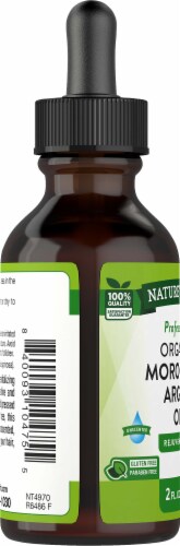 Nature's Truth Organic Unscented Moroccan Argan Oil Perspective: left