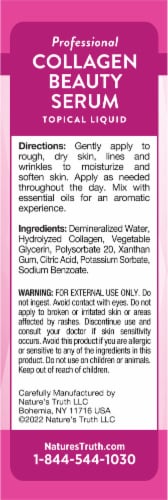 Nature's Truth® Hydrating Collagen Beauty Serum Perspective: left