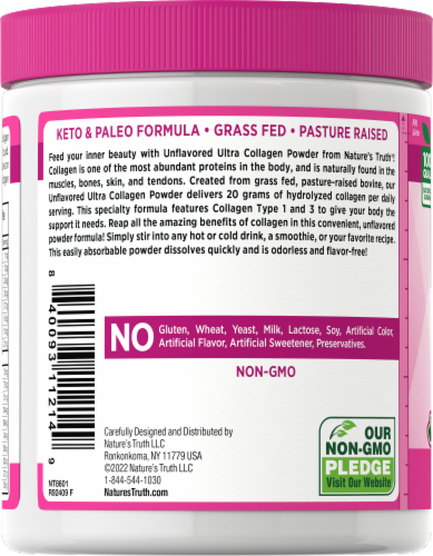 Nature's Truth® Ultra Collagen Powder Perspective: left