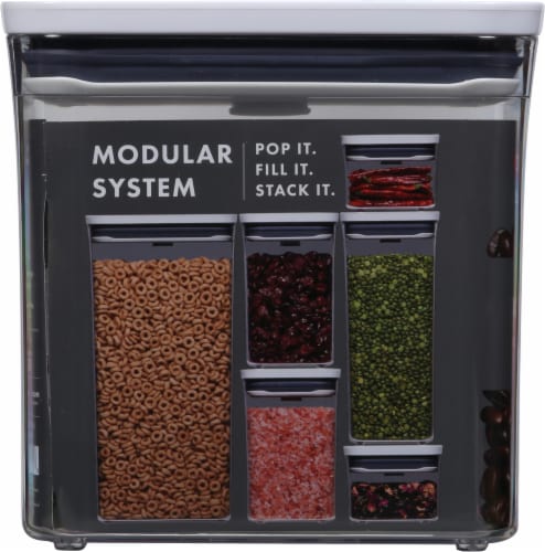 Softworks Short Rectangle Pop Container Perspective: left