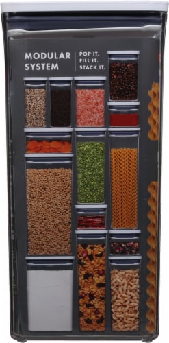 Softworks Tall Rectangle Pop Container Perspective: left