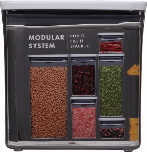 Softworks Short Big Square Pop Container Perspective: left