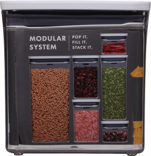 Softworks Short Big Square Pop Container Perspective: left