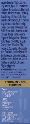 RoC® Multi Correxion® Even Tone + Lift Eye Cream Perspective: left
