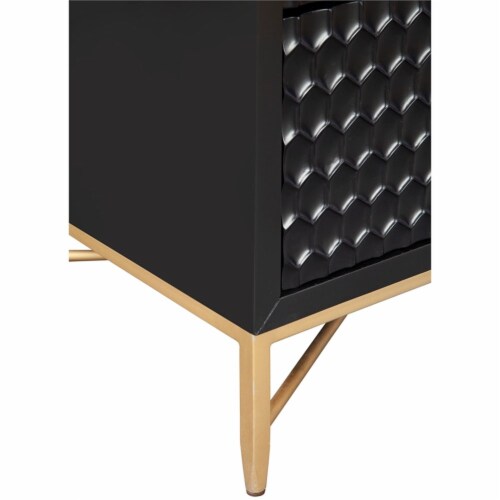Origins by alpine white pearl wood 2 drawer nightstand in white deals
