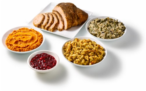 Home Chef Holiday Boneless Turkey Dinner Meal Kit with Homestyle Stuffing Perspective: left