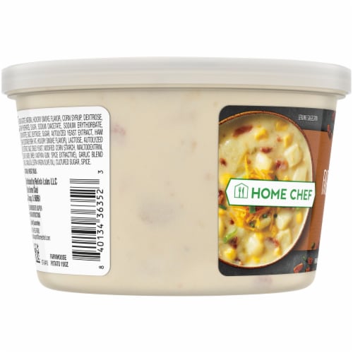 Home Chef Farmhouse Potato with Bacon Soup Perspective: left