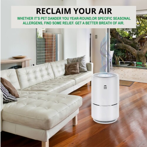 WBM International Air Purifier - White Perspective: left