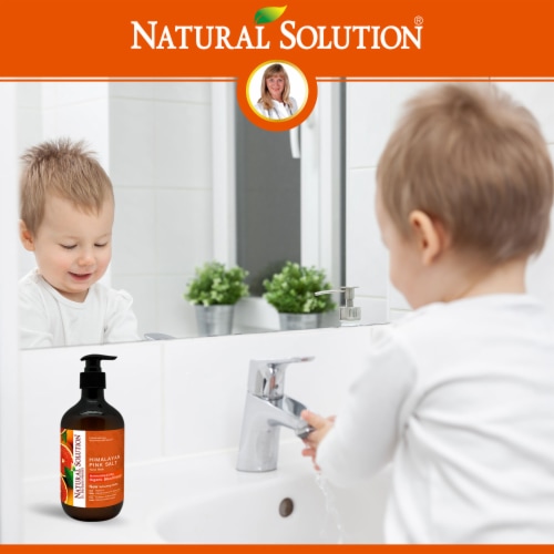 Natural Solution Liquid Hand Wash, New Refreshing Vitality, Blood Orange | Pack of 6 Perspective: left
