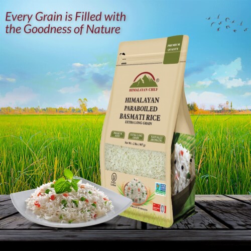Himalayan Chef Basmati Rice, Broken Rice Organic - 2 lbs Perspective: left
