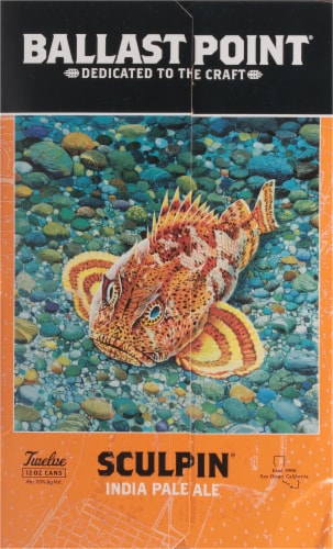 Ballast Point Sculpin IPA Perspective: left