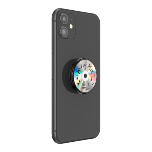 PopSockets PopGrip Luxe -Backspin Party Mix Perspective: left