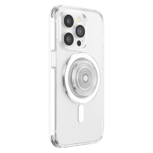 PopSockets PopGrip MagSafe Circle - Clear Perspective: left