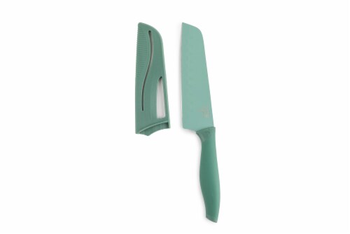 Core Home Santoku Stainless Steel Knife - Assorted Colors Perspective: left