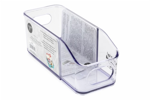 Core Kitchen Clear Fridge Bin Perspective: left