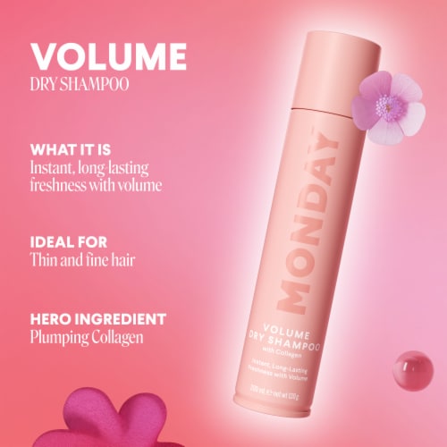 MONDAY Haircare Volume Dry Shampoo Perspective: left