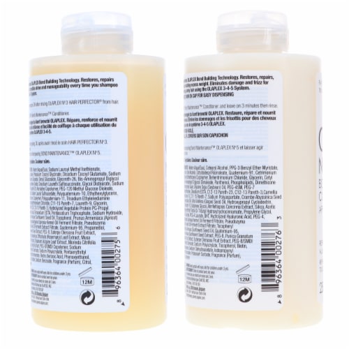 Olaplex No.4 Bond Maintenance Shampoo 8.5 oz & No.5 Conditioner 8.5 oz Combo Pack Perspective: left
