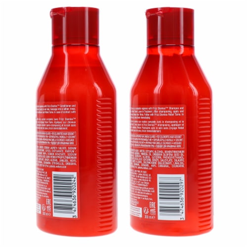 Redken Frizz Dismiss Shampoo 10.1 oz & Frizz Dismiss Conditioner 10.1 oz Combo Pack Perspective: left