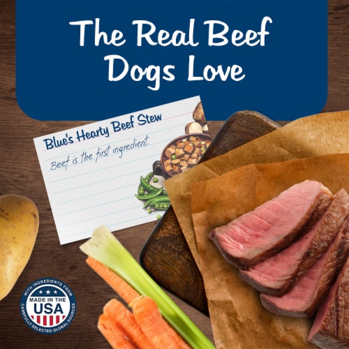 Blue Buffalo Blue's Stews Adult Grain-Free Wet Dog Food Beef Perspective: left