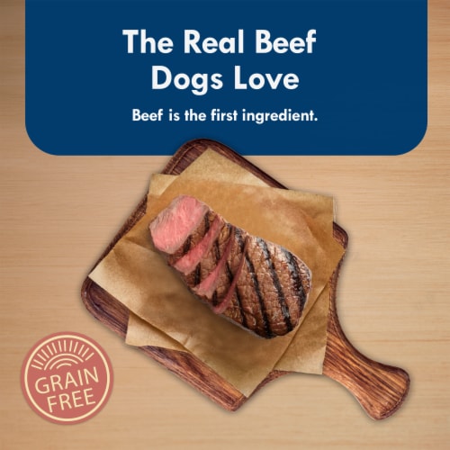 Blue Buffalo Divine Delights Small Breed Dog Food Natural Prime Rib Flavor In Gravy Perspective: left