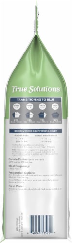 Blue Buffalo True Solutions Perfect Coat Salmon Skin & Coat Care Formula Natural Dry Cat Food Perspective: left