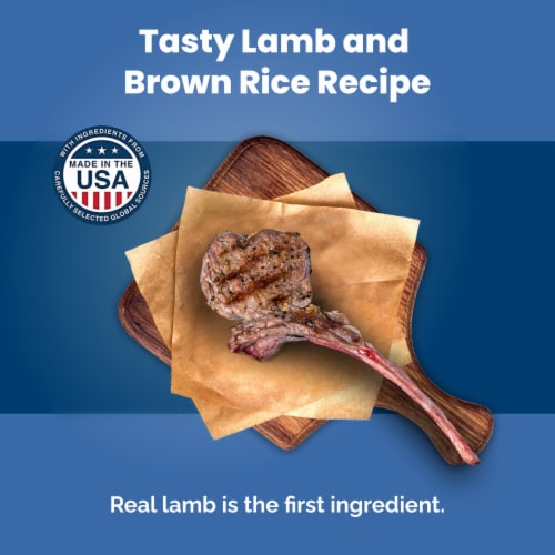 Blue™ Life Protection Formula® Lamb & Brown Rice Adult Dry Dog Food Perspective: left
