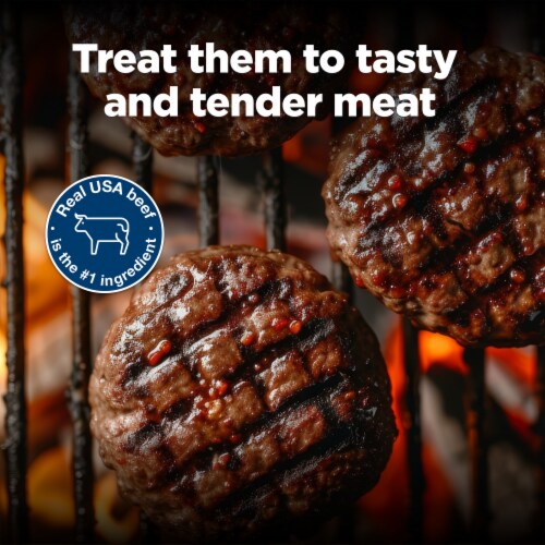 Blue Buffalo Nudges Grillers Natural Steak Dog Treats Perspective: left