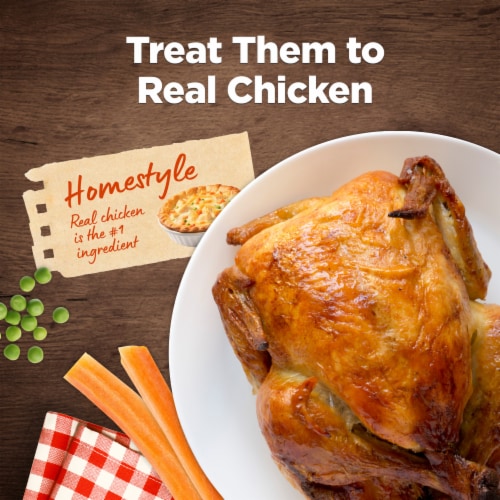 Blue Buffalo Nudges Homestyle Natural Chicken and Pork Dog Treats Perspective: left