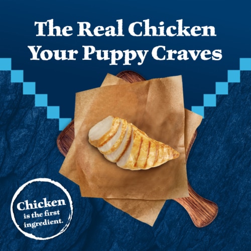 Blue Buffalo Wilderness High Protein Natural Puppy Dry Dog Food Chicken Perspective: left