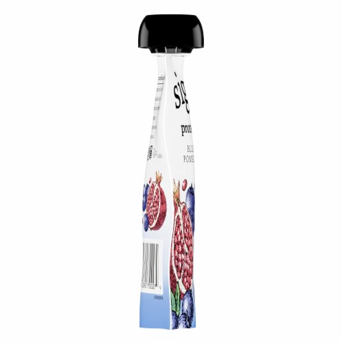 siggi's Reduced Fat Protein Pack, Blueberry Pomegranate, Yogurt Pouch Perspective: left