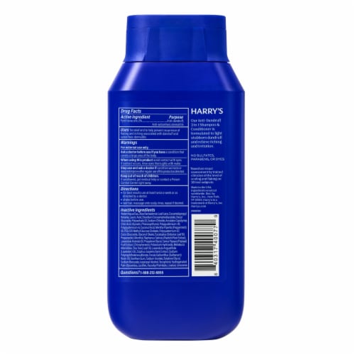 Harry's Extra Strength Anti-Dandruff 2-in-1 Shampoo & Conditioner Perspective: left